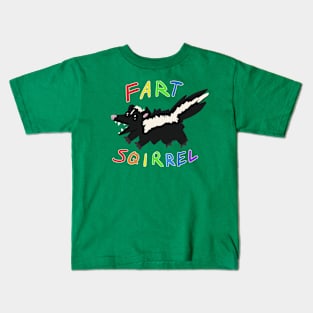 Fart Squirrel Kids T-Shirt